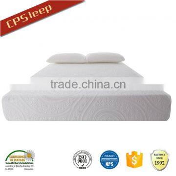 Linen fabric luxury jacquard bed mattress memory foam luxury mattress