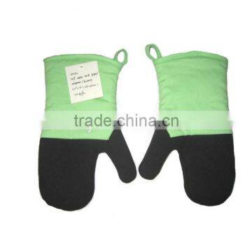 Wholesale Colorful Cotton Twill Oven Mitt And Pure Color Neoprene Oven Gloves photo-3