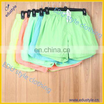 2017 stylish oem women shorts swim shorts