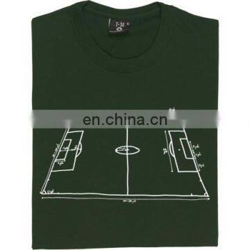 Foot ball pitch design t shirt