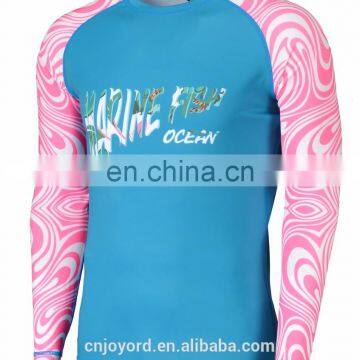 Professional custom 85 polyester 15 spandex rashguard custom women sublimation printing mma rasguard