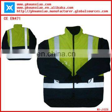 high visibility JACKETS with sealing and waterproof