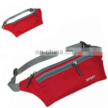 RFID Red Color Waterproof Nylon Newest Women Money Belt