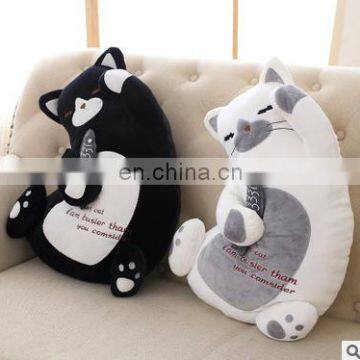 OEM wholesale custom black cat plush toy