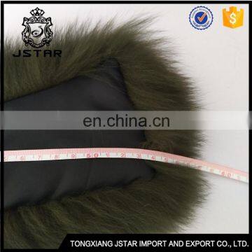 Factory Scarf Real Trim Big Fox Fur Collar