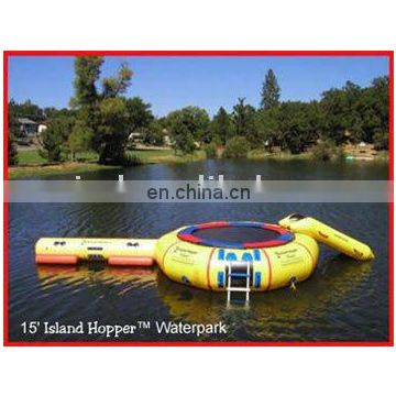 Attractive Inflatable aquatic water trampoline inflatable trampoline