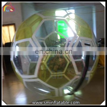 yellow inflatable bubble ball water walking ball on water for water porter