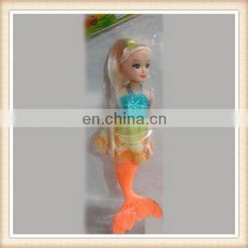 7" plastic toy doll mermaid