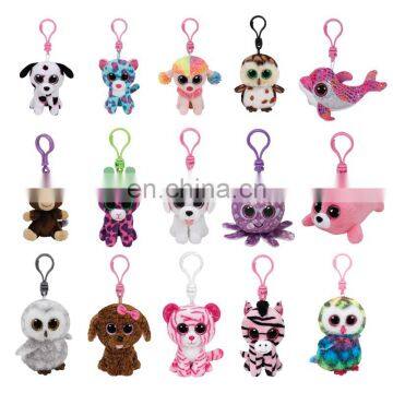 Ty Beanie Boos Baby Plush Toy the Elephant Key Buckle Pendant photo-6