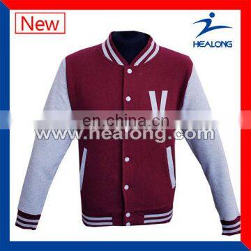 Custom design sport training jacket high quality