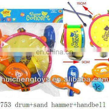 17cm kids plastic drum set HC101753