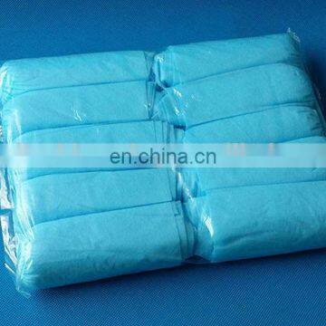 blue waterproof common type Disposable non-woven shoe cover