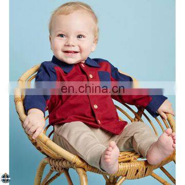 T-BSS008 High Quality Cheap Wholesale Boys Formal Long Sleeve Shirt