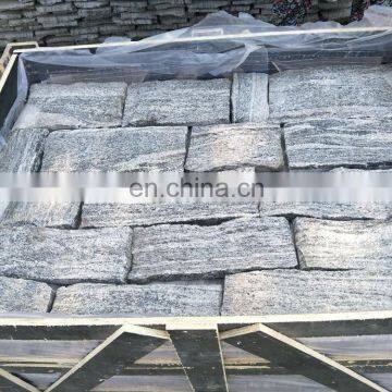 Grey wave granite of wall stone