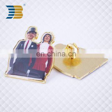 Custom Design Different Shape Free Sample Metal Lapel Pin photo-5