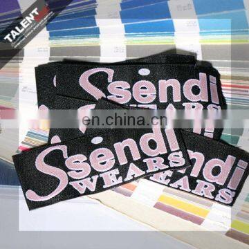 Custom Private Design Vogue Woven Folded t Shirt Label photo-5