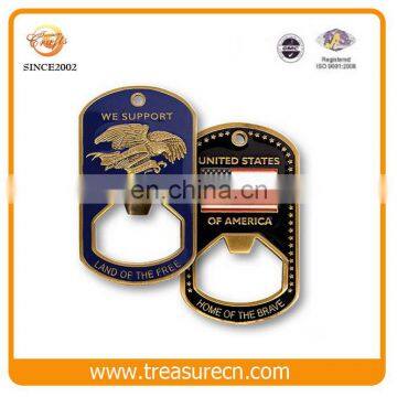 Customized Soft Enamel Zinc Alloy Bottle Opener