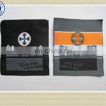 woven PVC custom label