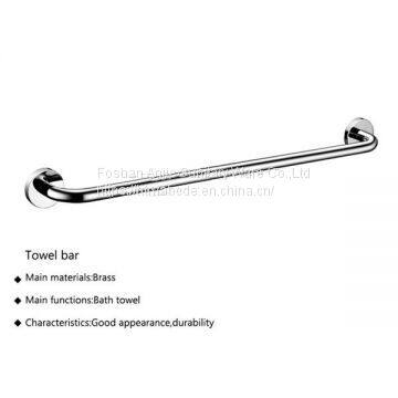 Bathroom stainless steel commercial single towel bar