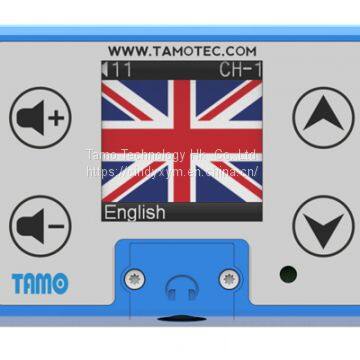 GPS Multilingual Audio Sound Tour Guide System for Sightseeing Bus
