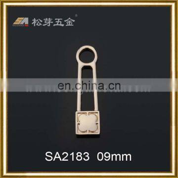 Clutch Bag Hardware" Hollow Out Zipper Puller With Logo photo-3