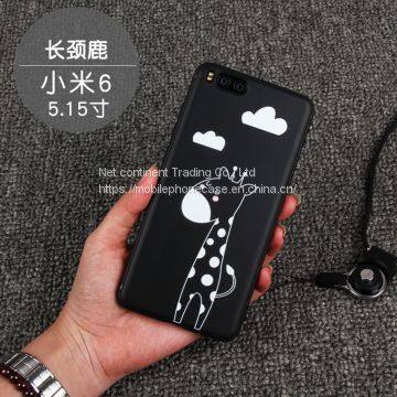 Soft Gel Candy Color TPU Case For XIAOMI Mi 6 Mobile Phone Case Back Cover Silicone Surface Matt photo-3