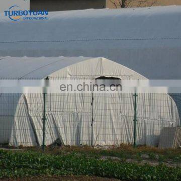 Blackout screen material black and white poly panda film 10 ft x 50 ft roll for greenhouse cover