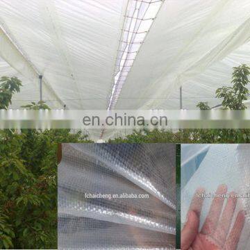 clear plastic tarpaulin, greenhouse woven fabric, cover of polyethylene for trees