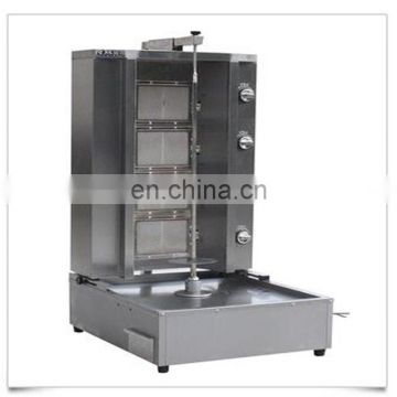 automatic rotary kebab broiler pig lamb barbecue charcoal long skewer grill machine