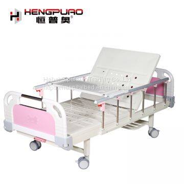 Adjustable Cheap Manual Hospital Medical Patient Bed for Handicapped