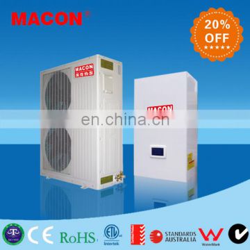 Split type EVI DC inverter heat pump for North America wit ETL, UL certificate