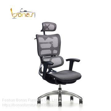 High Quality Executive Mesh Ergonomic Office Chair With Headrest for Boss