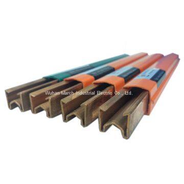 Safe-lec Conductor Busbar With CE , 160A 250A COPPER Conductor Rail photo-4
