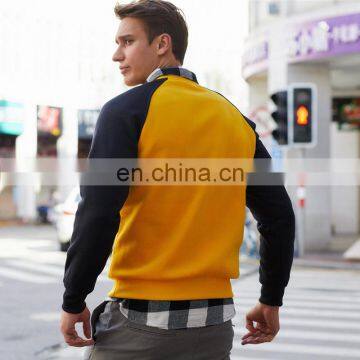 LAITE H2038 High Quality 100%Polyester Patchwork Custom Oversized Mens Sweatshirt Crew Neck Sweatshirt Women photo-5