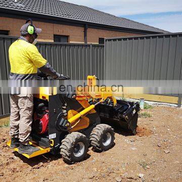Small Farm Equipment Mini Multi-purpose Machine Skid Steer Mini photo-2