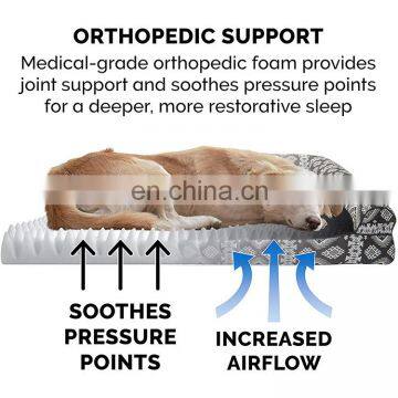 Custom Orthopedic Living Room Sofa-Style Couch Dog Cat Bed photo-4