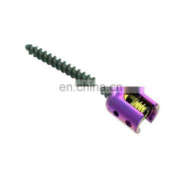 Factory Price Surgical Screw Polyaxial Pedicle Screw for Medical Titanium Screws Orthopedic Spine Implants photo-5