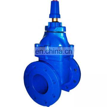 Ductile resilient flange cast iron din3352 f4 gate valve