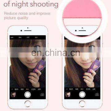 Cheapest Phone Ring Light Clip Selfie Led Light Cosmetic Mirror Flash Light for Mobile Phone Luz Led Selfie photo-7