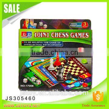 2016 newest products 10 in 1 chess board set for sale