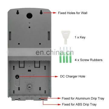 Modern Automatic Thermometer Body Temperature Test Large Volume 2400ml Touchless Soap Sanitiser Dispenser With Thermometer photo-4