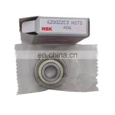 6200 ZZ C3 Japan Original NSK Deep Groove Ball Bearing