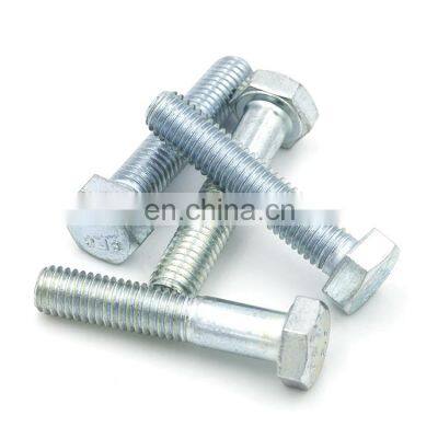 Factory Stock Carbon Alloy Steel Grade 2 5 8 ISO4014 DIN931 Hex Head Cap Screw photo-4