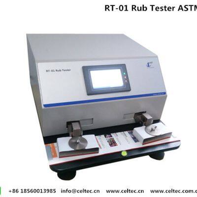 Arc movement Ink Rub Tester Abrasion Resistance Tester