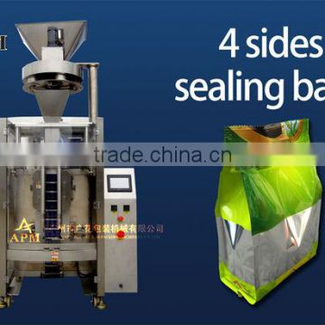 Almonds VFFS 4 sides sealing packing machine