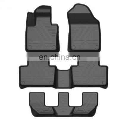 Anti-slip Eco-friendly Car Mats TPE Carpet Floor Mats for Volvo XC90