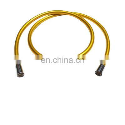 Gold PVC Double Lock Shower Hose