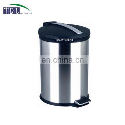 Stainless Steel Pedal Sanitary Dustbin