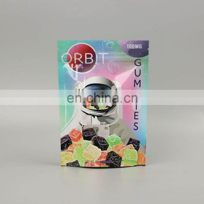 In stock budhead Gummies Edibles bag Three edge-sealing600mg gashead packaging