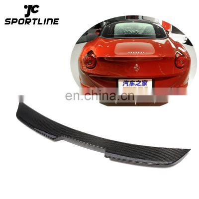 Carbon Fiber Rear Trunk Lid Spoiler for Ferrari California T Base Convertible 2-Door Coupe 2015 - 2018